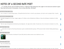 Tablet Screenshot of notesofasecondratepoet.blogspot.com