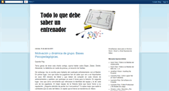 Desktop Screenshot of cursodeentrenador.blogspot.com