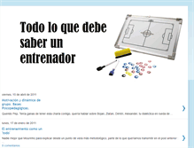 Tablet Screenshot of cursodeentrenador.blogspot.com