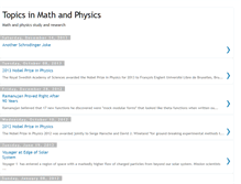 Tablet Screenshot of mathphysics.blogspot.com