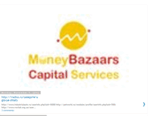 Tablet Screenshot of moneybazaars.blogspot.com