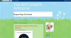Desktop Screenshot of bestdesigninterior.blogspot.com