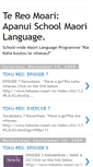 Mobile Screenshot of maorilanguageapanuiblogspot.blogspot.com