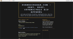 Desktop Screenshot of pornrockgear.blogspot.com