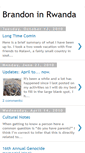 Mobile Screenshot of brandoninrwanda.blogspot.com