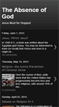 Mobile Screenshot of jesusmustbestopped.blogspot.com