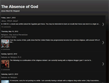 Tablet Screenshot of jesusmustbestopped.blogspot.com