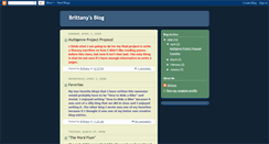 Desktop Screenshot of brittdam.blogspot.com