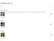 Tablet Screenshot of carolineenco.blogspot.com