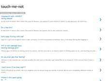 Tablet Screenshot of 1touch-me-not.blogspot.com