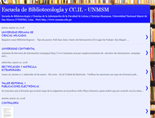 Tablet Screenshot of bibliotecologiaunmsm.blogspot.com