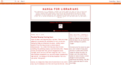 Desktop Screenshot of manga-for-librarians.blogspot.com
