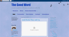 Desktop Screenshot of mormonstance.blogspot.com