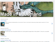 Tablet Screenshot of madeinpaddyland.blogspot.com