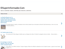 Tablet Screenshot of elsuperinformador.blogspot.com