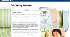 Desktop Screenshot of fabricating-femmes.blogspot.com