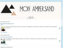 Tablet Screenshot of monampersand.blogspot.com