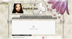 Desktop Screenshot of lamanodejesus.blogspot.com