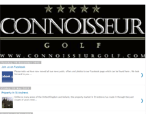 Tablet Screenshot of connoisseurgolf.blogspot.com