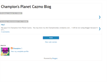 Tablet Screenshot of championsofpc.blogspot.com