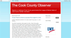 Desktop Screenshot of cookcountyobserver.blogspot.com