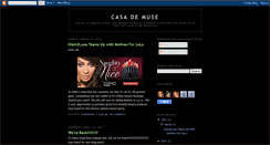 Desktop Screenshot of casademuse.blogspot.com
