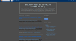 Desktop Screenshot of barringtontemporadainvierno2010.blogspot.com