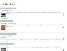 Tablet Screenshot of les-zabeilles.blogspot.com