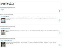 Tablet Screenshot of knittingdad.blogspot.com