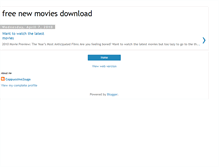 Tablet Screenshot of freenewmoviesdownload.blogspot.com