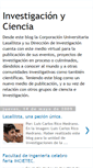 Mobile Screenshot of investigacinyciencia.blogspot.com
