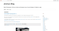 Desktop Screenshot of jeremyblythe.blogspot.com