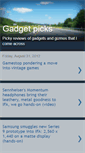 Mobile Screenshot of gadget-picks.blogspot.com