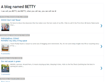 Tablet Screenshot of ablognamedbetty.blogspot.com