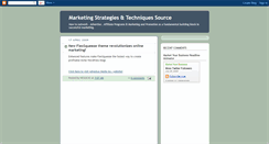Desktop Screenshot of marketing-technics.blogspot.com