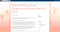 Desktop Screenshot of hanse-merkur-krankenversicherung.blogspot.com