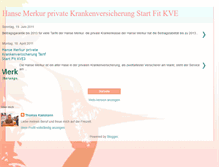 Tablet Screenshot of hanse-merkur-krankenversicherung.blogspot.com