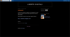 Desktop Screenshot of libertadigitali.blogspot.com