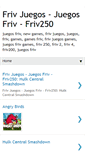 Mobile Screenshot of friv-juegos-games.blogspot.com