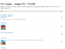 Tablet Screenshot of friv-juegos-games.blogspot.com