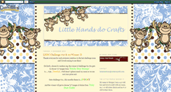 Desktop Screenshot of littlehandsdocrafts.blogspot.com