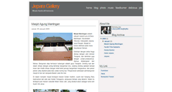 Desktop Screenshot of jeparagallery.blogspot.com