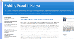 Desktop Screenshot of forensicskenya.blogspot.com