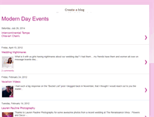 Tablet Screenshot of moderndayevents.blogspot.com