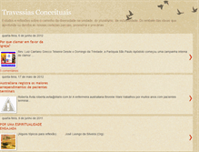 Tablet Screenshot of diferentestravessias.blogspot.com