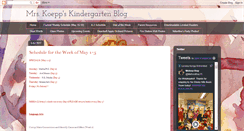Desktop Screenshot of koeppkindergartenblog.blogspot.com