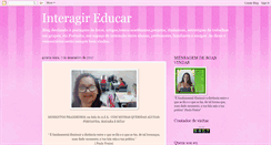 Desktop Screenshot of interagireducar.blogspot.com