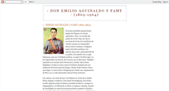 Desktop Screenshot of emilioaguinaldo.blogspot.com