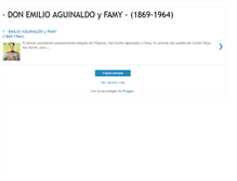 Tablet Screenshot of emilioaguinaldo.blogspot.com