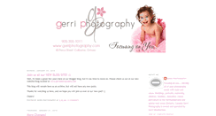 Desktop Screenshot of gerriphotography.blogspot.com